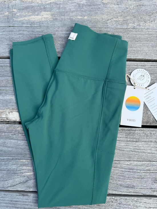 Vuori Pants - VUORI Studio Pocket Legging Ivy Green small NWT